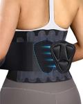 Ultra Thin Back Brace with 3D Lumbar Support