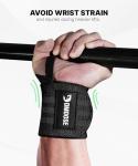 DMoose Fitness Wrist Wraps for Weightlifting Support