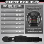 RitFit Weight Lifting Belt for Squats and Deadlifts