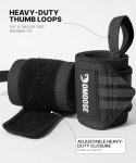 DMoose Fitness Wrist Wraps for Weightlifting Support