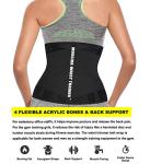 Moolida Waist Trainer Belt for Fitness Workouts