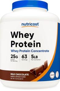 Nutricost Chocolate Whey Protein Concentrate 5LB