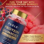 FUELE+ Mixed Berry Protein Gummies - 12g Protein