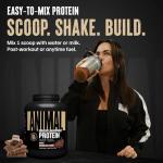 Animal Whey Isolate Protein Powder - Chocolate, 25g Protein