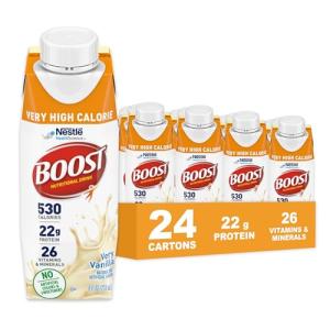 High-Calorie Vanilla Nutritional Drink with Protein