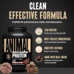 Animal Whey Isolate Protein Powder - Chocolate, 25g Protein