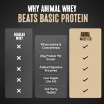 Animal Whey Isolate Protein Powder - Chocolate, 25g Protein