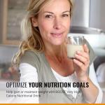 High-Calorie Vanilla Nutritional Drink with Protein