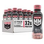 Muscle Milk Pro Strawberry Protein Shake, Pack of 12