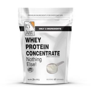 Natural Whey Protein Concentrate - Unflavored 1.25 lbs