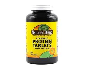 Honey Flavor Protein Tablets - 200 Count