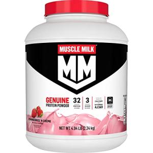 Muscle Milk Protein Powder, Strawberries 'N Crème, 32g