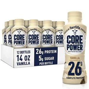 Vanilla Core Power Protein Shake, 14oz, 12 Pack