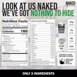 NAKED Chocolate Whey Protein Powder for Muscle Recovery