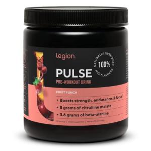 LEGION Pulse All-Natural Pre Workout Drink - Fruit Punch