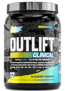 Nutrex Research Outlift Pre Workout Powder - Blueberry Lemonade