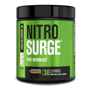 Jacked Factory NITROSURGE Pre Workout - Pineapple Flavor