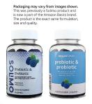 Solimo Probiotic Gummies, Blue Raspberry, 50 Count