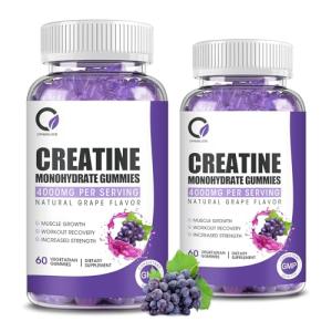 Creatine Monohydrate Gummies for Energy and Strength