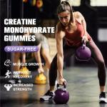 Creatine Monohydrate Gummies for Energy and Strength