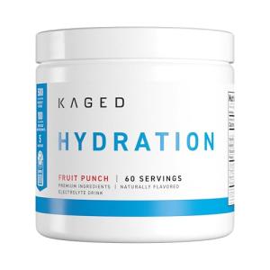 Kaged Hydracharge Fruit Punch Electrolyte Powder, 60 Servings