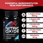 Nitric Oxide Booster with L Arginine & Citrulline