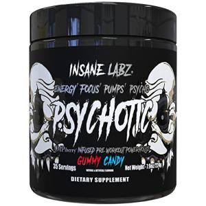Insane Labz Psychotic Black Pre Workout Powder