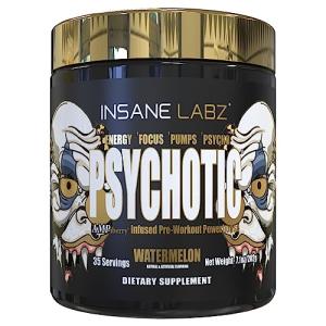 Insane Labz Psychotic Gold Pre Workout Powder - Watermelon