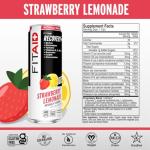 FITAID Strawberry Lemonade Recovery Drink - Pack of 12