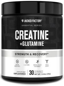 Jacked Factory Creatine + Glutamine Supplement - 30 Servings