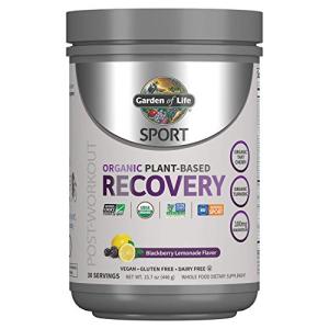 Garden of Life Vegan Muscle Recovery Powder - Blackberry Lemonade