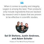 LEGION Post Workout Supplement - Natural Recovery Drink