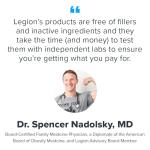 LEGION Post Workout Supplement - Natural Recovery Drink