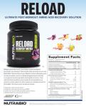 NutraBio Reload Post-Workout Recovery Supplement - Orange Mango