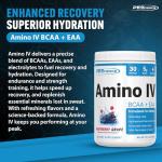 PEScience Amino IV Powder, Raspberry Grape, 60 Scoops