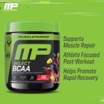 MusclePharm BCAA Powder for Workout Recovery, Fruit Punch