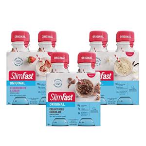 SlimFast Protein Meal Replacement Shake Variety Pack
