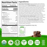 Orgain Vegan Protein Powder, Creamy Chocolate Fudge 2.03lb