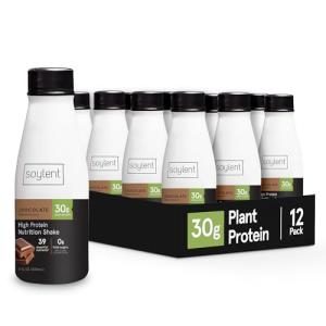 Soylent Chocolate Protein Shake, 30g Protein, 12 Pack