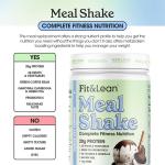 Fit & Lean Meal Shake - Cookies and Cream Flavor