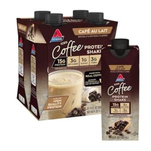 Atkins Cafe Au Lait Protein Shake (4 Pack)