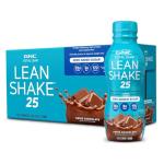 GNC Lean Shake 25 Protein - Swiss Chocolate 12-Pack