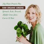 Raw Organic Chocolate Protein Powder with Greens