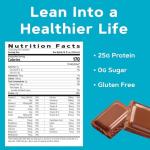 GNC Lean Shake 25 Protein - Swiss Chocolate 12-Pack