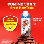 BOOST Plus Chocolate Nutritional Drink, 8 fl oz