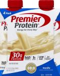 Premier Protein Shake Vanilla - 30g Protein, Pack of 4
