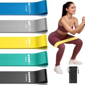Resistance Loop Exercise Bands Set – 5pcs Multicolor