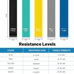 Resistance Loop Exercise Bands Set – 5pcs Multicolor