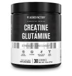 Jacked Factory Creatine + Glutamine Supplement - 30 Servings