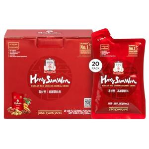 Korean Red Ginseng Energy Drink - 20 Count